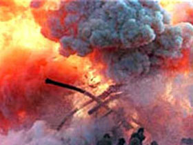 Взрыв. Фото: skavkaz.rfn.ru
