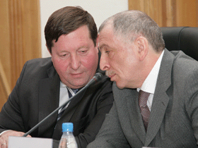 Илья Михальчук и Илья Клебанов. Фото: Эдуард Молчанов