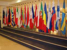 Флаги Евросоюза. Фото: delfi.lv
