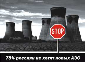 Остановите строительство АЭС. Фото: pim.org.ru