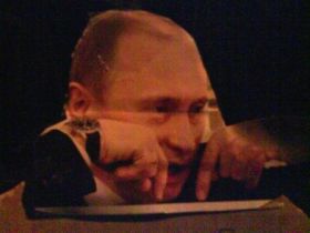 Картонный Путин, фото Степана Рудакова, Каспаров.Ru