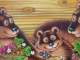 Белова Ася. Три медведя. Изображение с сайта artpo.ru