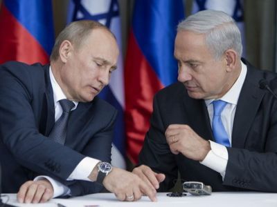Нетаньяху и Путин. Фото: 1news.az