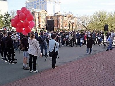 Митинг "Он нам не царь" в Саранске, Фото: Каспаров.Ru
