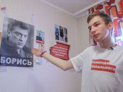 Максим Неверов, волонтер Навального. Фото: Дailystorm.ru
