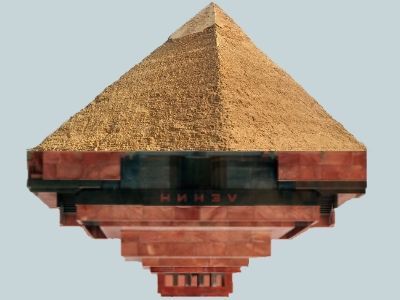 Обратная пирамида. Коллаж: Каспаров.Ru