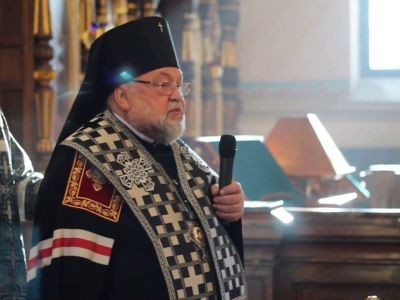 Бывший архиепископ Гродненский и Волковысский Артемий. Фото: t.me/Xitriykolya