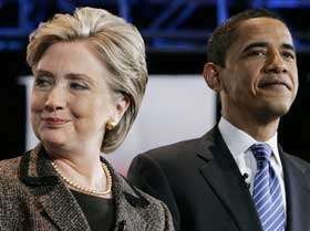 Хилари Клинтон и Обама, фото http://izvestia.ru