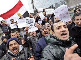 Беспорядки в Каире. Фото с сайта www.image.newsru.com