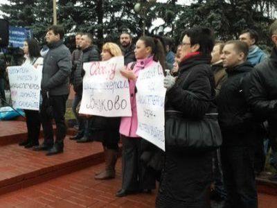 Митинг в поддержку диспетчеров "Внуково". Фото: Анастасия Зотова