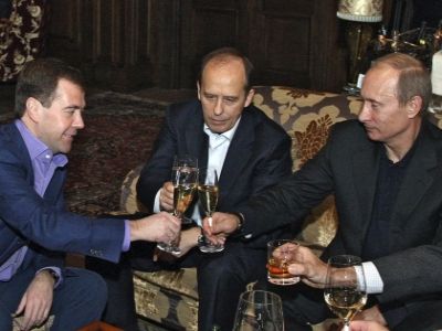Медведев, Бортников, Путин