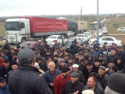 Дагестанские дальнобойщики. Фото:: uapress.info
