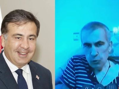 Михаил Саакашвили, изменение за два года. Фото: xabar.uz