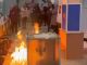 Попытка поджога на избирательном участке в ХМАО, 15.03.24. Фото: t.me/lushnikov_Alexey